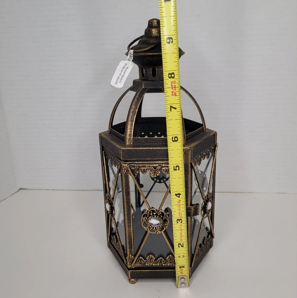 Pier 1 Victorian Style Candle Lantern Candleholder NWT